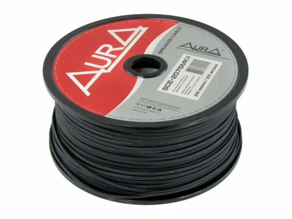 Cablu boxe AURA SCE 2075 MKII, Metru Liniar / Rola 200m, 2  0,75mm2 (18AWG) - imagine 1