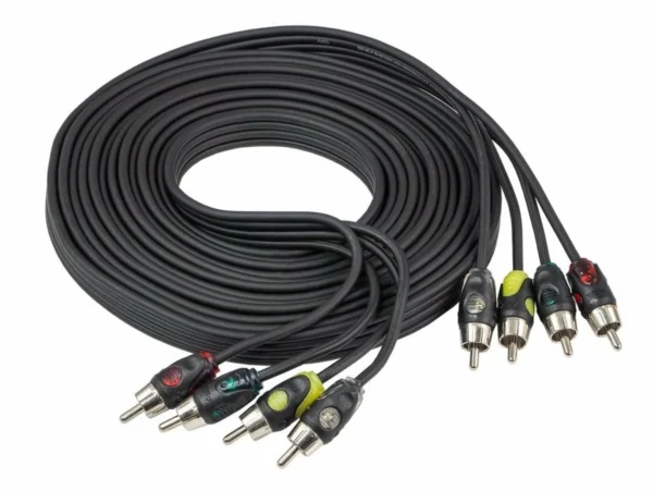 Cablu Aura RCA B254, 4 canale, 5 metri - imagine 1