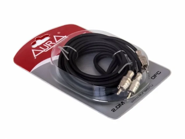 Cablu RCA Aura B220 MKII, 2 canale, 2M - imagine 2