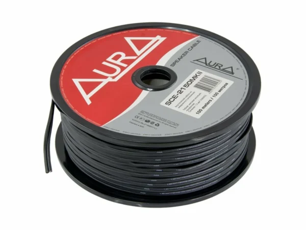 Cablu boxe Aura SCE 2150 MKII, Metru Liniar / Rola 100m, 2x1,5mm2 (16AWG) - imagine 1