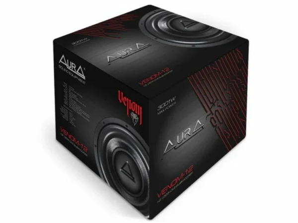 Subwoofer auto Aura Venom 12, 300mm, 1501W RMS - imagine 6