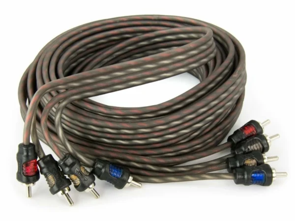 Cablu RCA AURA RCA 0450, 4 canale, 5M - imagine 1