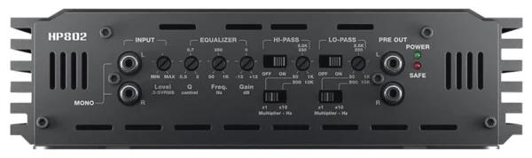 Amplificator PowerSports Auto Hertz HP 802, 2 canale, 1800W RMS - imagine 2