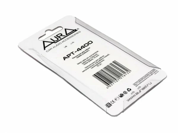 Inel terminal Aura APT 4400, 4.8mm (12AWG), 10 bucset - imagine 2