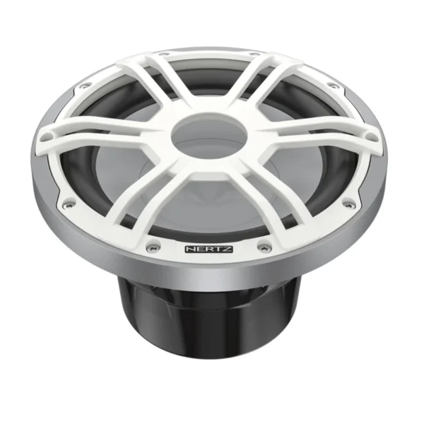 Subwoofer Marine Hertz HMS 10 S2-LD-G / SW, Negru / Alb, 250mm, 250W RMS, 2O - imagine 2