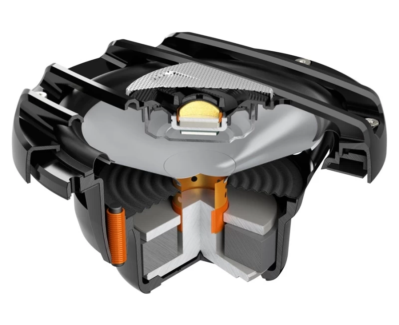 Difuzoare Marine Hertz HMX 6.5 / W / C, Alb / Negru, set coaxial 2 cai, 165mm, 75W RMS - imagine 6