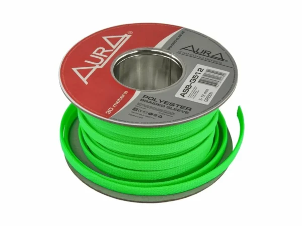Tresa Cablu verde AURA ASB G512, Metru Liniar / Rola 30m, 5-12MM - imagine 1