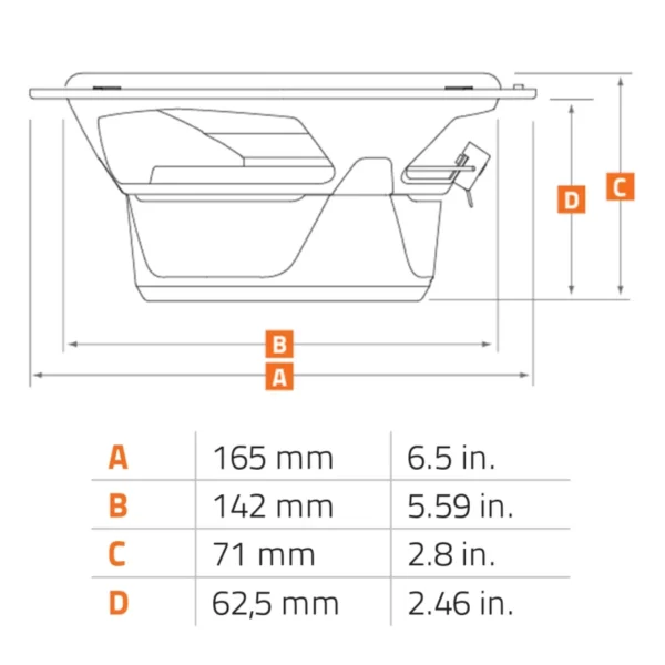 Difuzoare Auto Hertz Cento C 165 L, set componente, 165 mm, 80W RMS, 4, 2 difuzoare - imagine 7