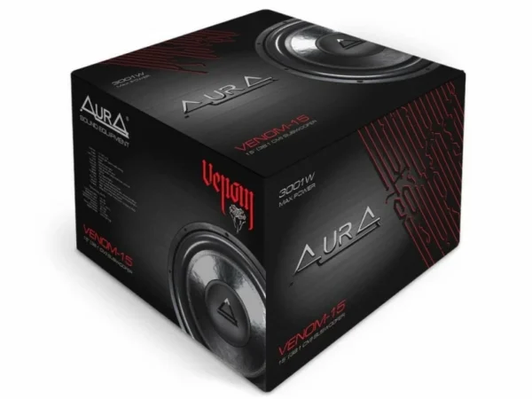 Subwoofer auto Aura Venom 15, 380mm, 1501W RMS - imagine 6