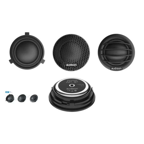 Tweeter auto Audison Prima AP 1P set componente, 29mm, 150W, 8, set 2 tweetere + 2 crossovere - imagine 3