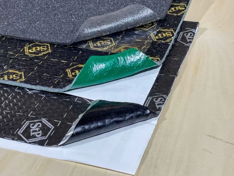 Kit de insonorizare pentru doua usi STP Black Silver - 3 Straturi Vibro Fono Termo - imagine 3