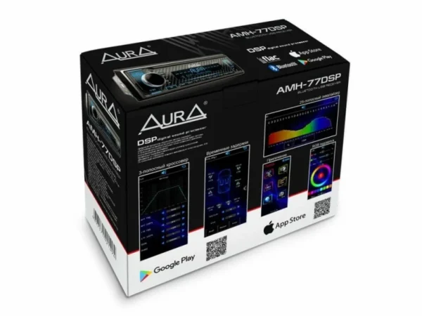Player auto Aura AMH 77DSP, 1 DIN, 4x51W - imagine 3