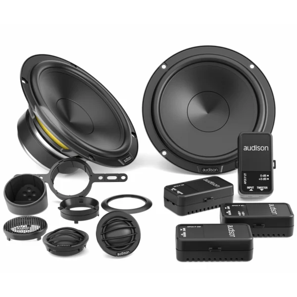 Difuzoare Auto Audison Prima APK 165P set sistem 2 cai, 165mm, 115W RMS, 4, set 4 difuzoare + accesorii - imagine 1