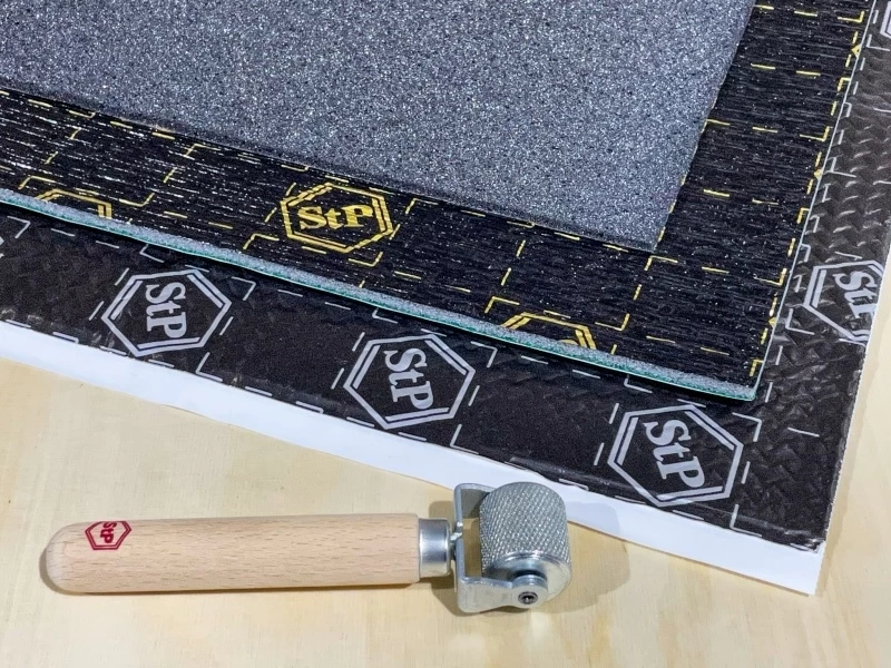 Kit de insonorizare pentru doua usi STP Black Silver - 3 Straturi Vibro Fono Termo - imagine 2