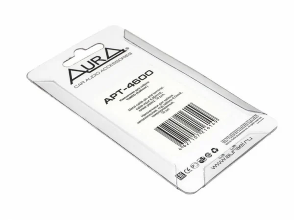 Inel terminal Aura APT 4600, 6mm2 (10AWG), 10 bucset - imagine 2