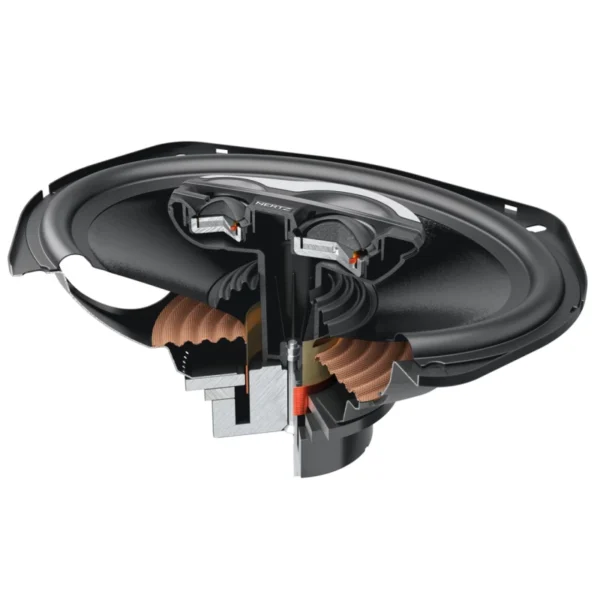 Difuzoare Auto Hertz SPL Show SX 690.1 NEO set coaxial 3 cai, 6x9 inch, 130W RMS, 4, set 2 difuzoare - imagine 2