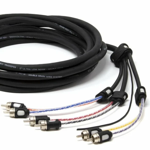Cablu RCA Multicanal Connection,BT6 550 6 canale, 550cm - imagine 1