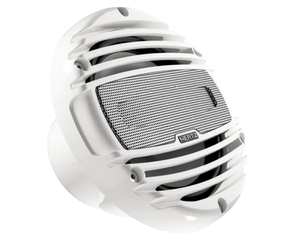 Difuzoare Marine Hertz HMX 6.5 / W / C, Alb / Negru, set coaxial 2 cai, 165mm, 75W RMS - imagine 2