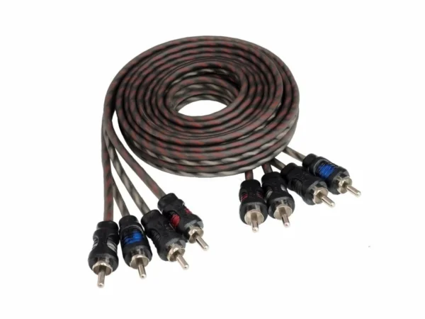 Cablu RCA Aura 0420, 4 canale, 2 metri - imagine 1