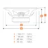 Difuzoare auto Hertz Uno K 165 set sistem 2 cai, 165mm, 75W RMS, 4, set 4 difuzoare - imagine 3