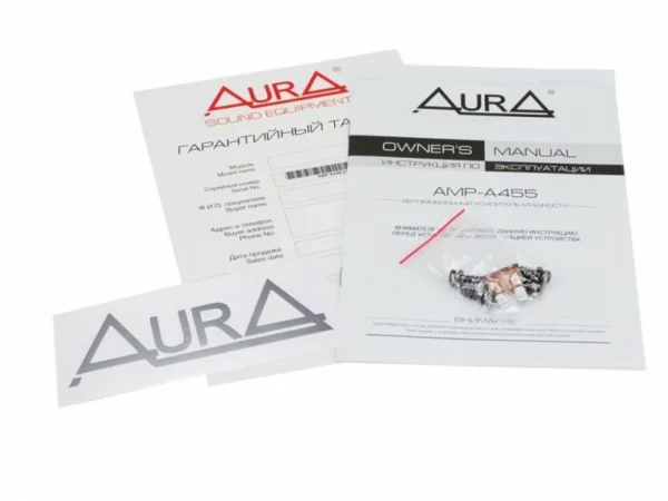 Amplificator auto Aura Fireball 455, 4 canale, 300W - imagine 4
