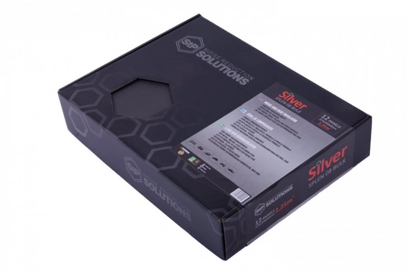 Insonorizant auto Premium STP SPLEN 08, 8mm, 2,25m2, Bulk Pack - imagine 1