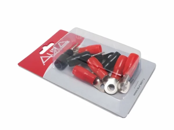 Inel terminal AURA ACN-R208/10, 8mm2 (8AWG), 10 bucset - imagine 1