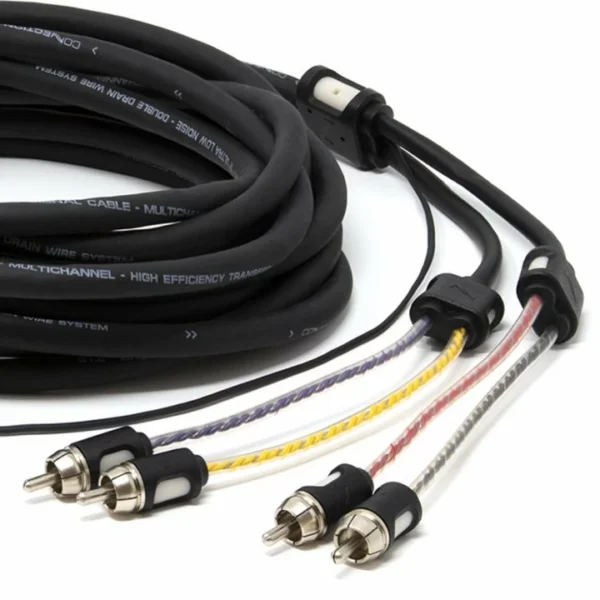 Cablu RCA Multicanal Connection,BT4 550 4 canale, 550cm - imagine 1