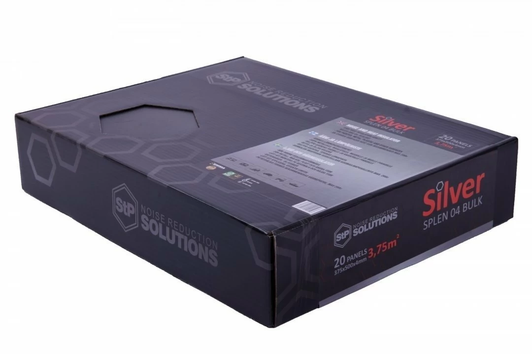 Insonorizant auto Premium STP SPLEN 04, 4mm, 3.75 m2, Bulk Pack - imagine 1