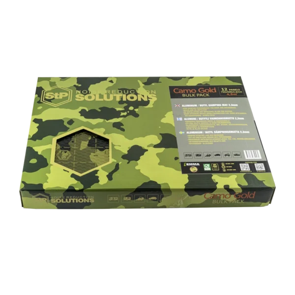 Insonorizant auto Premium STP Camo Gold, 2,3mm, 4,5m2, Bulk Pack - imagine 1