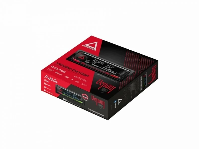 Player auto Aura VENOM D41DSP, 1 DIN, 4x141W - imagine 7
