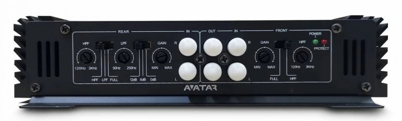 Amplificator auto Avatar ABR 240.4, 4 canale, 240W - imagine 3