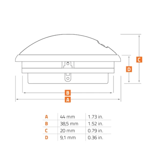 Tweetere Auto Hertz Cento C 26, set componente, 44 mm, 120W, 4, 2 tweetere - imagine 6