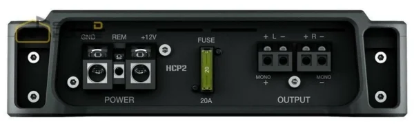 Amplificator auto HERTZ Compact Power HCP 2, 2 canale, 200W - imagine 3