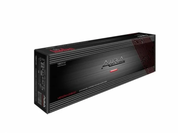 Amplificator auto Aura Venom D2.800, 2 canale, 1600W - imagine 5