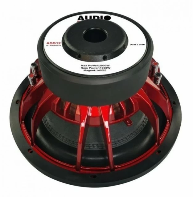 Pachet Subwoofer auto  Audiosystem ASS-12 1000W + Amplificator Apocalypse AAP 1200.1D + Kit de cabluri complet - imagine 3