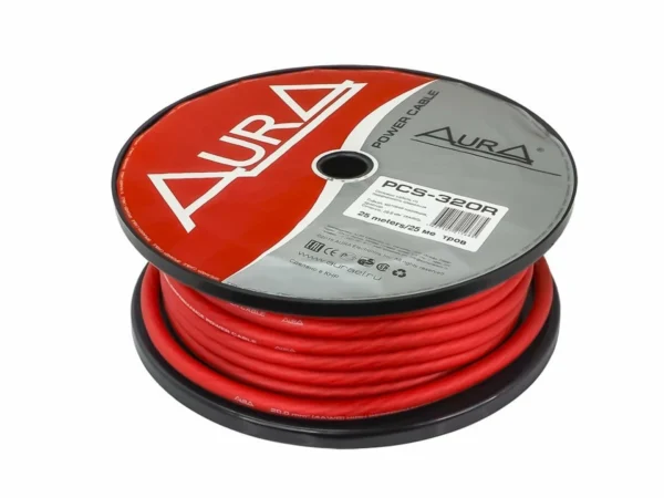 Cablu alimentare Aura PCS 320R, Metru Liniar / Rola 25m, 20mm2 (4AWG) - imagine 1