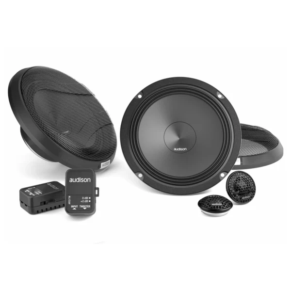 Difuzoare auto Audison Prima APK 165 set sistem 2 cai, 165mm, 100W RMS, 4, set 4 difuzoare + accesorii - imagine 1