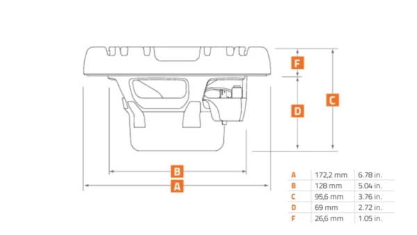 Difuzoare Marine Hertz HMX 6.5 TW / TC, Alb / Negru, set coaxial 2 cai, 165mm, 75W RMS - imagine 4
