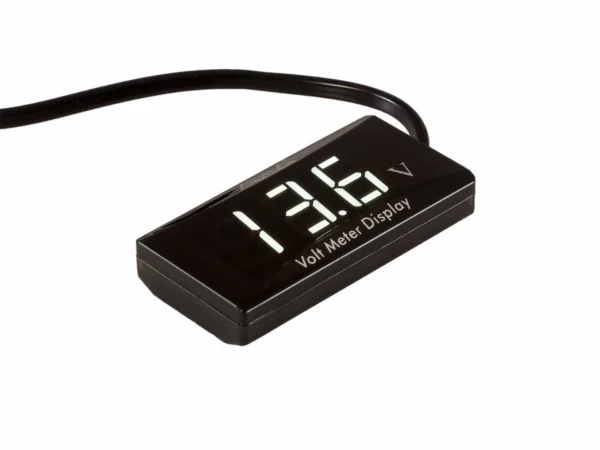 Voltmetru Digital AURA ZWE V26W, afisaj alb - imagine 1