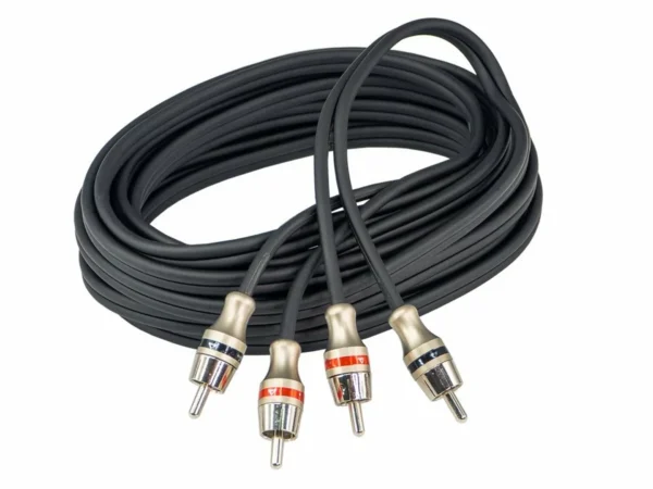 Cablu RCA AURA RCA B250 MKII, 2 canale, 5M - imagine 1