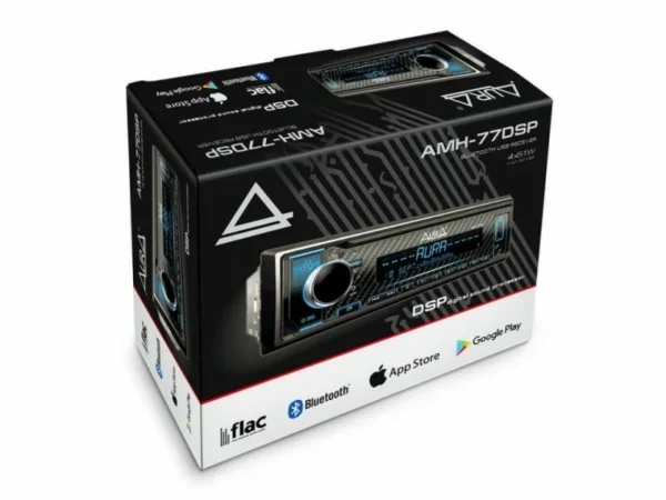 Player auto Aura AMH 77DSP, 1 DIN, 4x51W - imagine 2