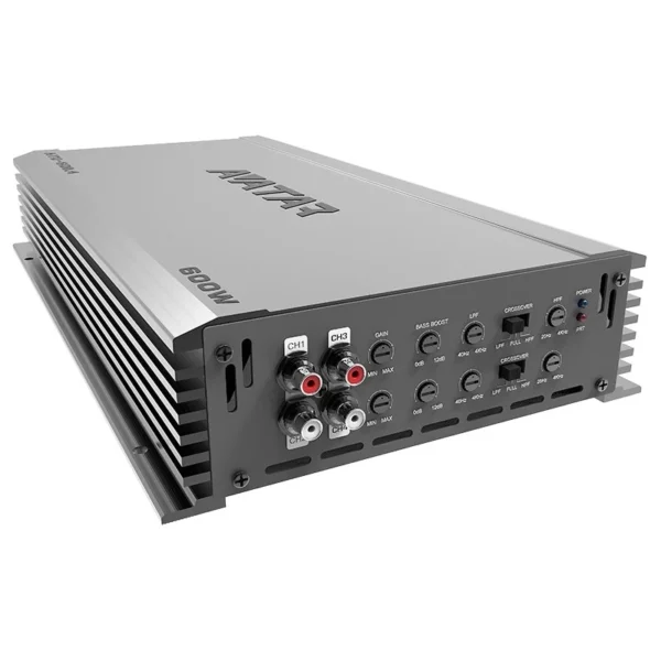 Amplificator auto Avatar ATU 600.4, 4 canale, 600W - imagine 2