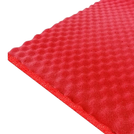 Insonorizant auto Premium STP Biplast RED 15mm, 1000X750mm, foaie - imagine 2