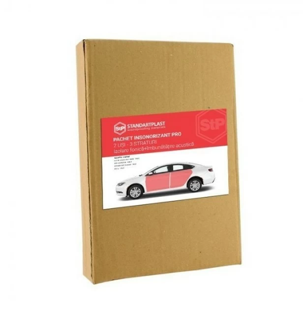 Pachet insonorizant pentru doua usi STP Optimum Pro Door, Vibro, Fono. Termo, 3 Straturi - imagine 6