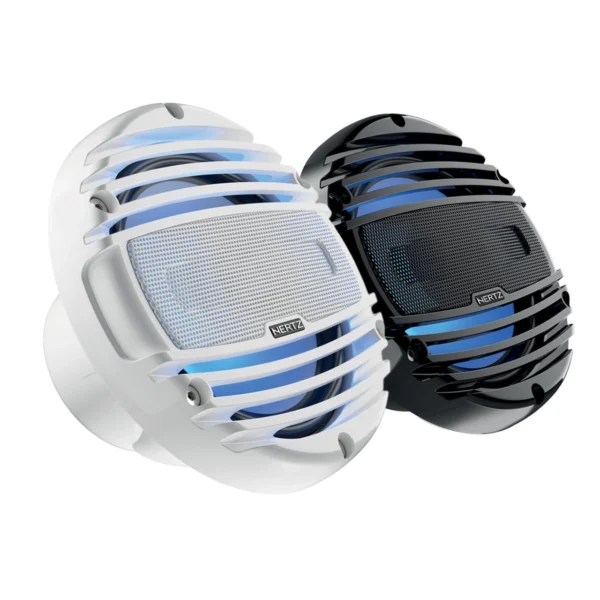 Difuzoare Marine Hertz HMX 6.5 LD TW / TC, Alb / Negru, set coaxial 2 cai 165MM, 75W RMS - imagine 1