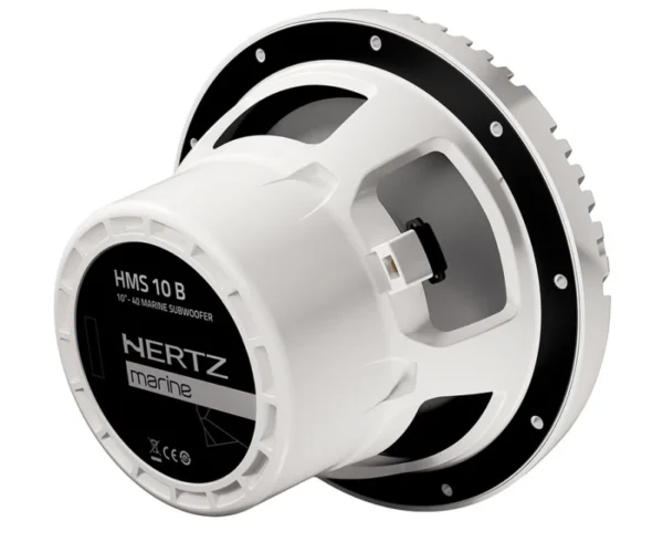 Subwoofer Marine Hertz HMS 10 B / C, Alb / Negru, 250mm, 250W RMS, 4 O - imagine 6