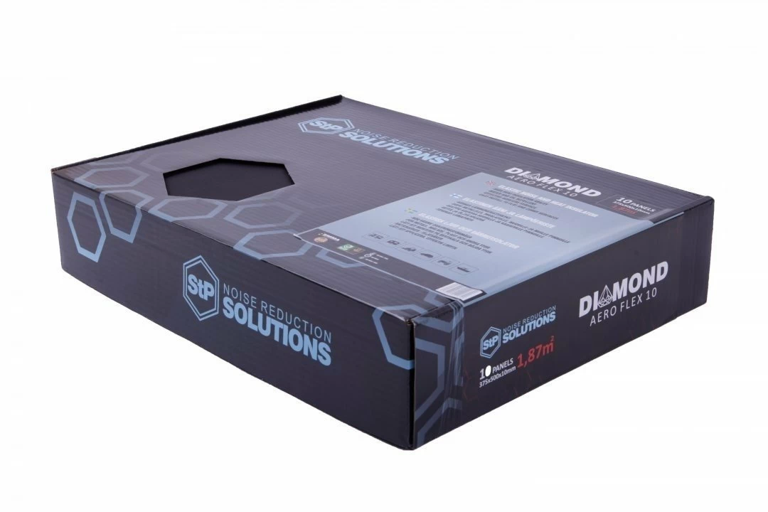 Insonorizant auto Premium STP Aero Flex 10mm, 1,87m2, Bulk Pack - imagine 1