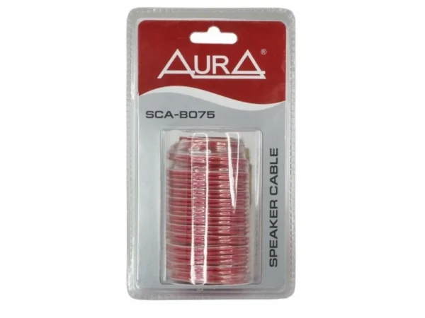 Cablu boxe AURA SCA B075, Rola 10m, 2  0,75mm2 (18AWG), - imagine 3