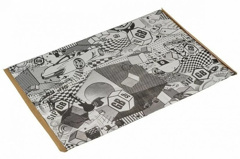 Insonorizant auto STP GB 4mm, 750x470mm, Foaie - imagine 2